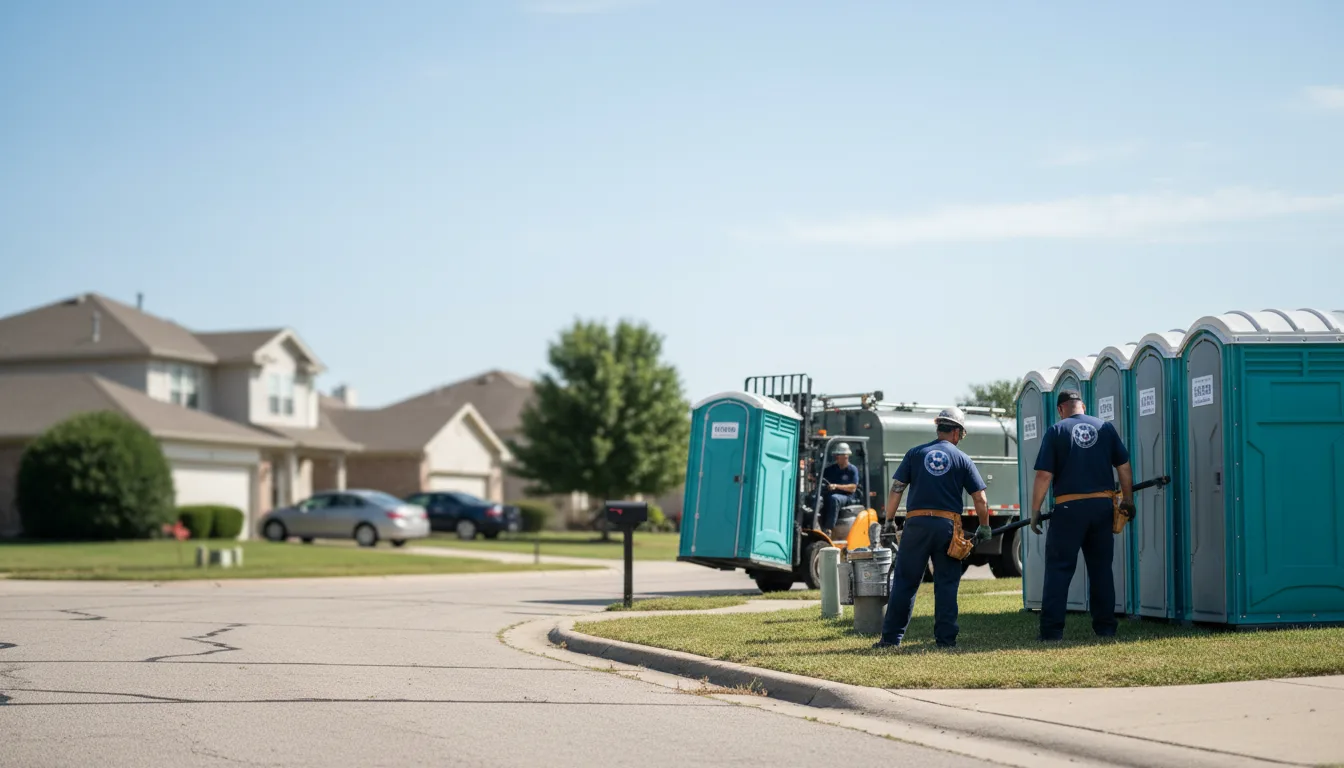 Porta Potty Rental in Morrow, OH near me
